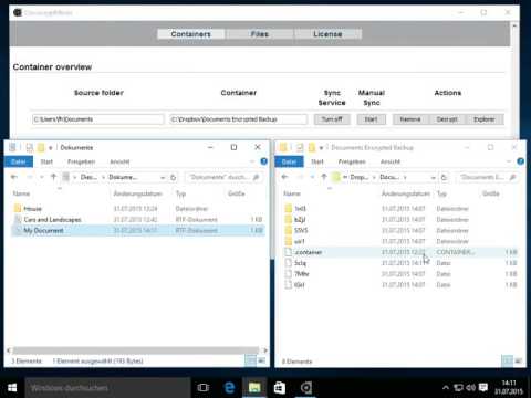 [NO AUDIO] CrococryptMirror (Freeware) - Encrypted File Backups