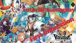 Revolve8 First impression tutorial game play