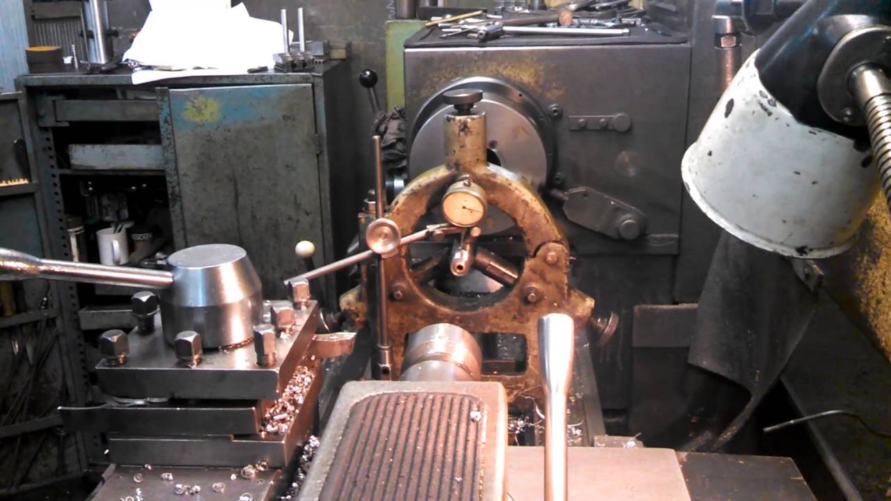 Установка заготовки ствола винтовки Мосина в токарном станке. - YouTube