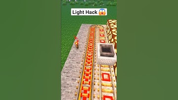 Minecraft Light Hack😱 #shorts