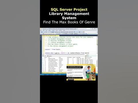 SQL Project Source Code Library Management System Real time practice ...