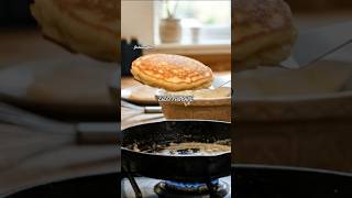 Fluffy Pancake Recipe #shortvideo