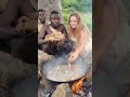 SHE TRIED IT Hadzabe Man Mr Chaba Shares Traditional Kasongo Meat With Guest SHE TRIED IT Hadzabe Man Mr Chaba Shares Traditional Kasongo Meat With Guest