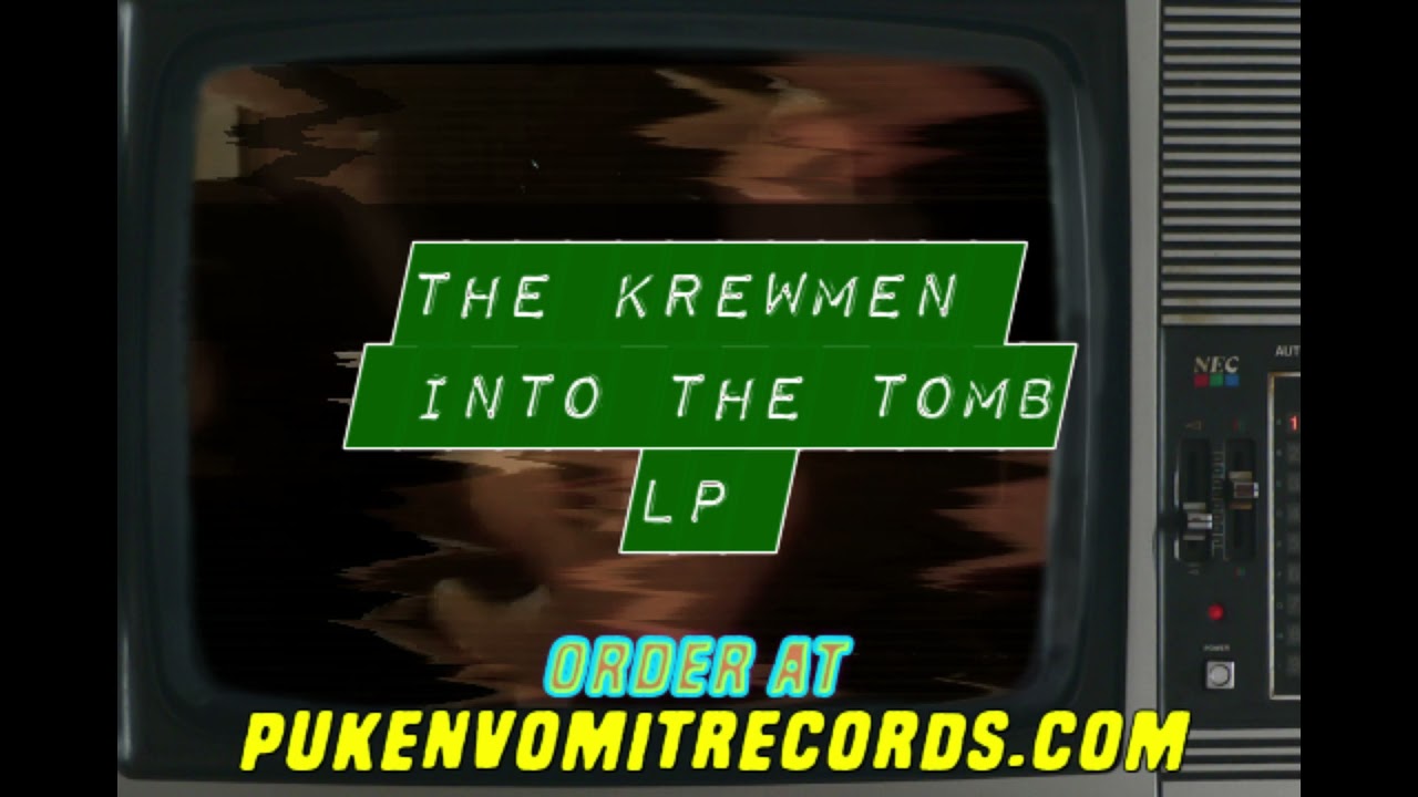 Krewmen ‎- Into The Tomb NEW PSYCHOBILLY / SKA LP (black vinyl 