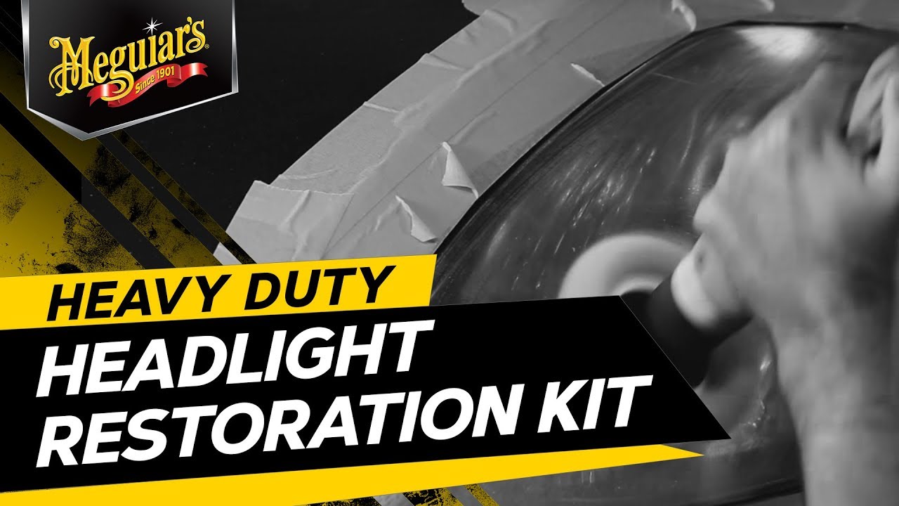 Meguiars G2980 Headlight Restoration Heavy Duty Kit