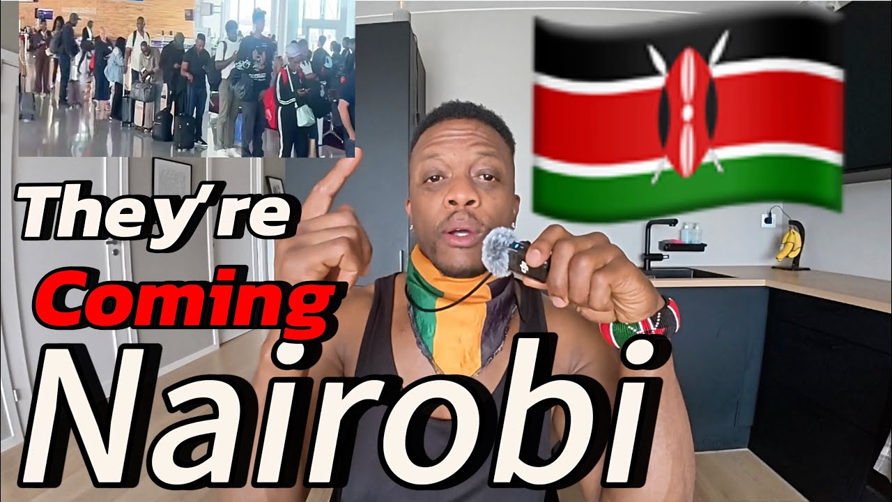 FLEEING AFRICAN AMERICANS FIND REFUGE IN  NAIROBI  KENYA.