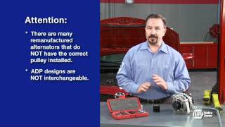 Alternator Decoupler Pulley: How to Inspect and Replace - NAPA Belts/Hose (Full Version)