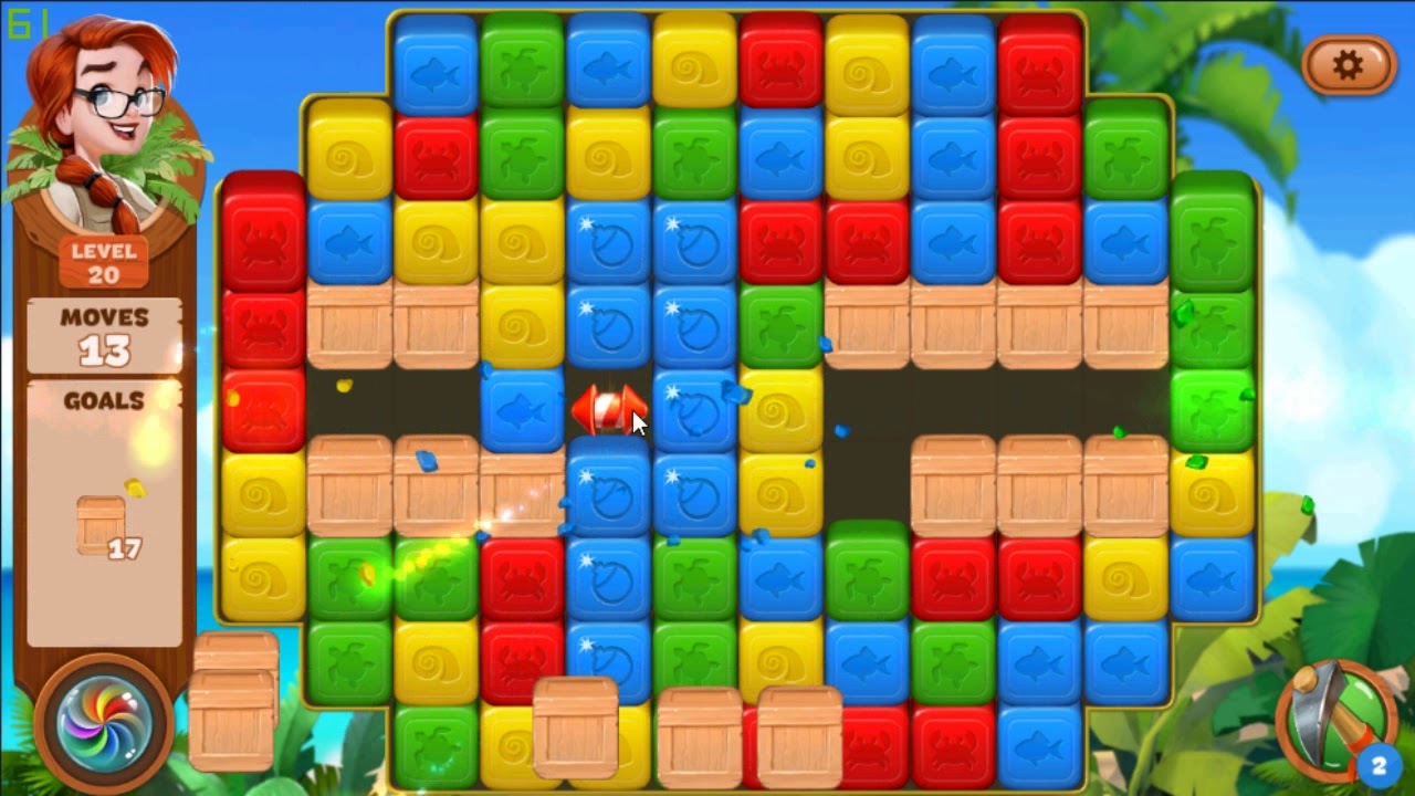 Lost Island Blast Adventure level 20