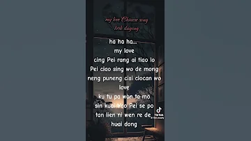 MY LOVE CHINESE SONG Edit Streamer 