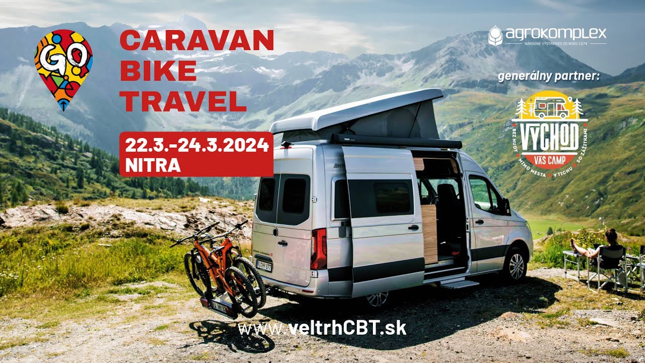 Veľtrh Caravan Bike Travel 2024 | 22.3.-24.3.2024