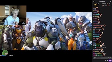 xQc laughs at "Overwatch is back"