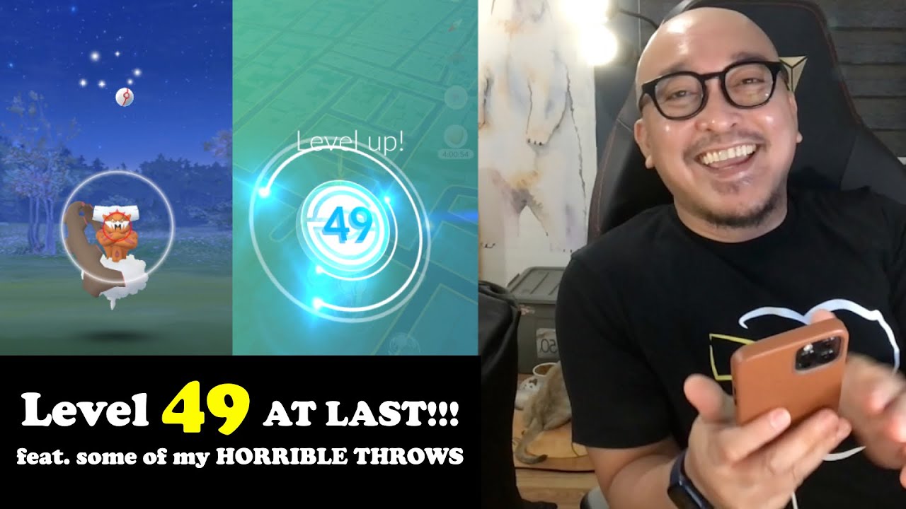 Level 49 at last!!! feat. some of my horrible throws lol