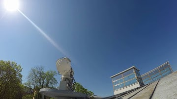 Telescope tracking timelapse