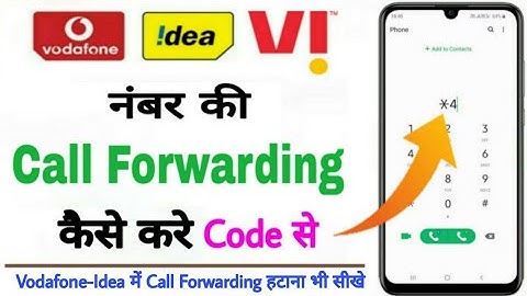 Vi me call forwarding kaise kare | Vi me call forwarding kaise hataye | Vi call forwarding On/Off