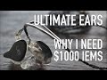 Ultimate Ears RM: $1000 In-Ear Monitors (4K Video)