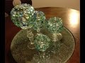 D.I.Y Glass Beads Candle Vases | Goodwill & Dollar Tree 🌳