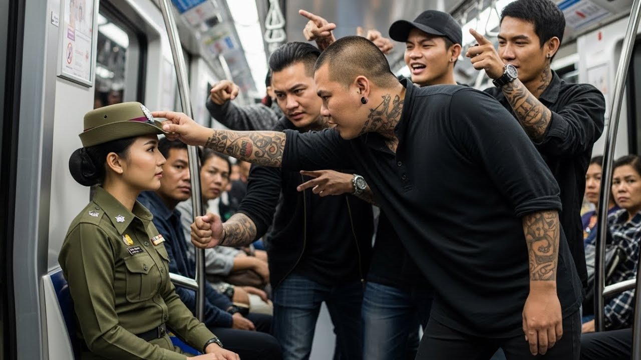 เธออดทนในความเงียบ… แต่เมื่อมันแตะหมวกทหารของเธอ นรกก็ได้เริ่มต้นขึ้น!