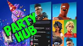 Fortnite Party Hub App (FULL MOBILE TUTORIAL) screenshot 5