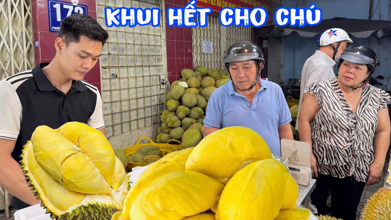 🟢Cận cảnh những cú khui sầu riêng trượt tay đầy nguy hiểm