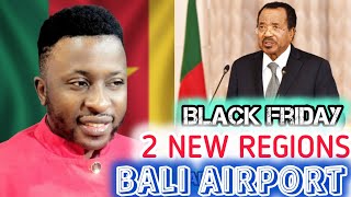 CAMEROON 🇨🇲 PROPHECIES _ APOSTLE P. COLLINS NYAH _ 2 NEW REGIONS _ BALI AIRPORT_ BLACK FRIDAY VIDEO 