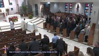 Mass of Christian Funeral of Myron Theodore Gracey | Friday October 16, 2026
