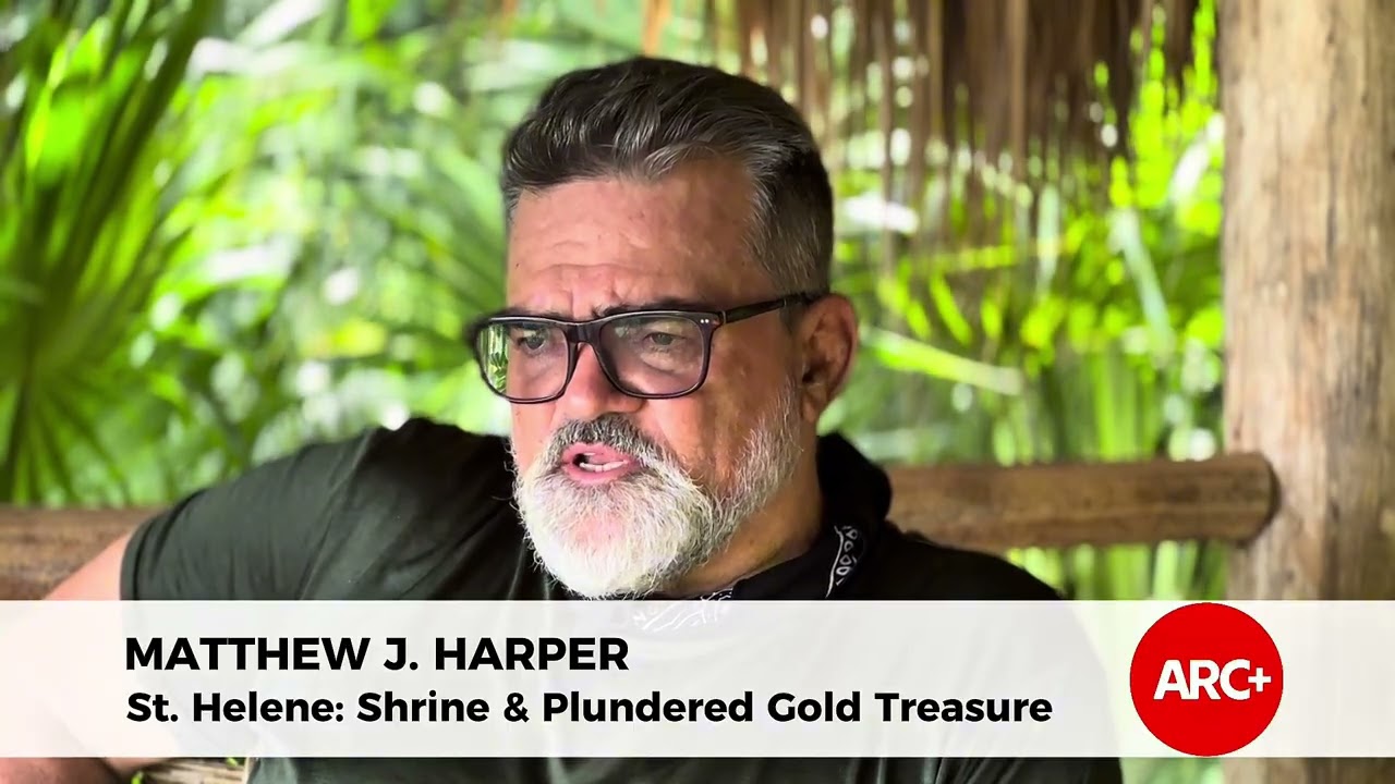 Matthew Harper shares stories of St. Helene’s shrine and plundered gold
