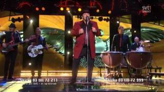 Lasse Stefanz - En Blick Och Nånting Händer - Live Melodifestivalen 2011