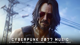 1 HOUR CYBERPUNK 2077 MUSIC / Midtempo / EBM / Industrial Type Beat Bass Mix | Background Music