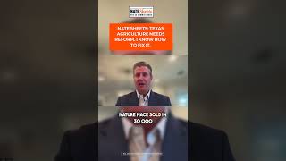 Texas agriculture needs reform. I know how to fix it. | Nate Sheets for Texas Ag Commissioner.