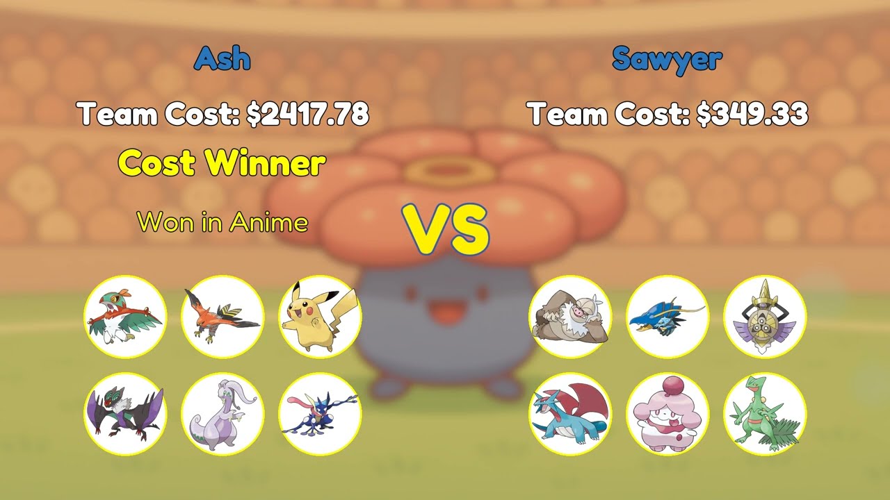 Ash vs Sawyer (TCG Price Version) - Epic Cards  in Kalos Region! (Pokémon the Series: XY S19E34)