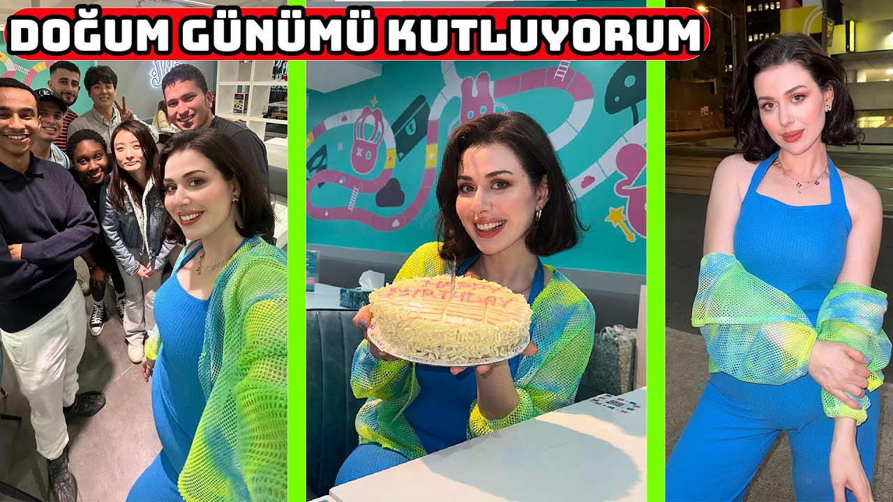 KANADA'DA Kİ İLK DOĞUM GÜNÜMÜ KUTLUYORUM 🎂 DOĞUM GÜNÜ HEDİYELERİM