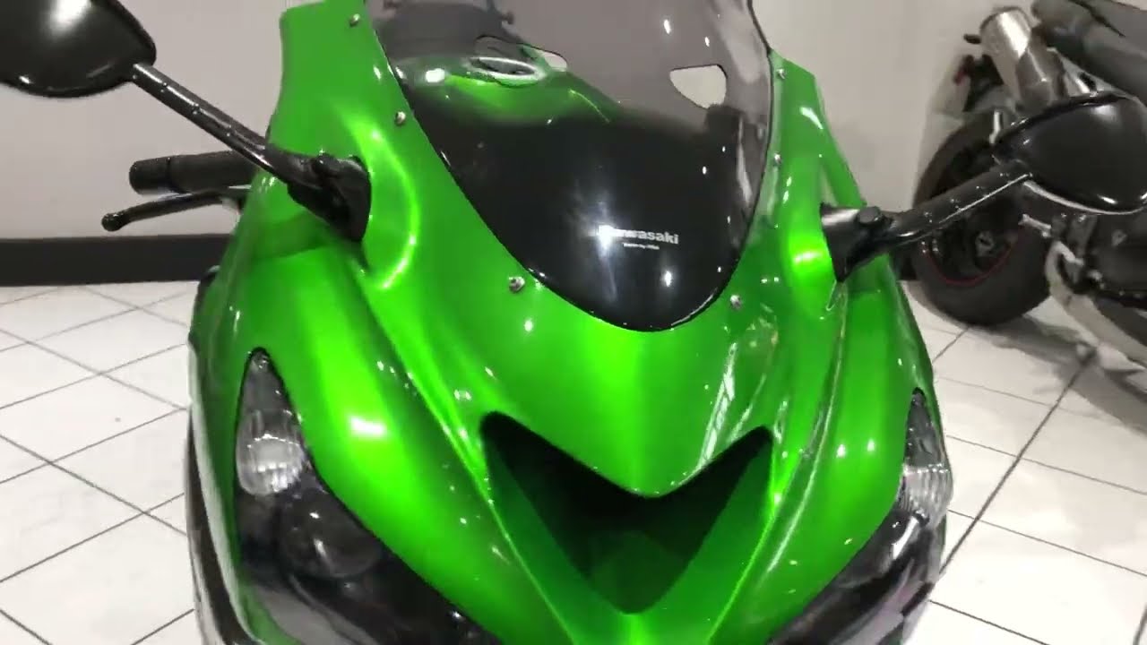2016 Kawasaki ZZR1400 Performance Sport 11,686 miles - YouTube