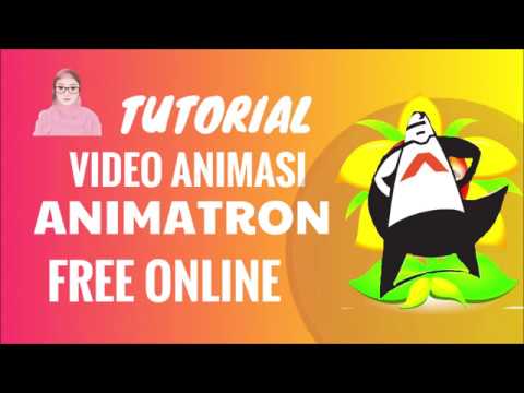 CARA MEMBUAT  VIDEO ANIMASI  FREE  ONLINE  ANIMATRON YouTube