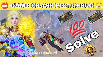 ❌ BGMI New Map Crash FIX 😡 | 3.9 Update Bug Solved 💯