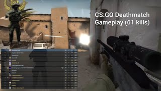 CS:GO Deathmatch Gameplay (61 kills)