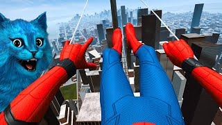 СИМУЛЯТОР ЧЕЛОВЕКА ПАУКА В ВИРТУАЛЬНОЙ РЕАЛЬНОСТИ В ДАЛИ ОТ ДОМА Spider Man Far From Home VR screenshot 4