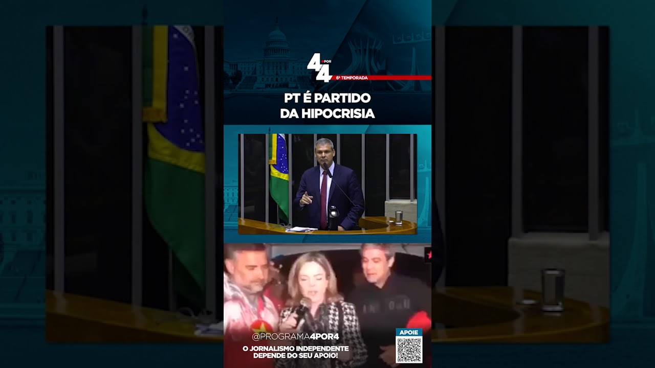 PT É PARTIDO DA HIPOCRISIA