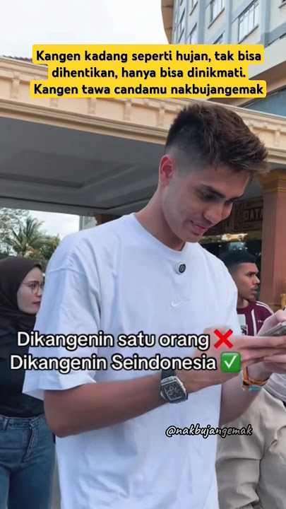 KANGEN ITU SEDERHANA, CUKUP TAU KABARMU UDAH BUAT HAPPY @AisarKhaledd #aisarkhaled #trending #edit