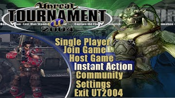 Unreal Tournament 2004 on random map with RPG mod