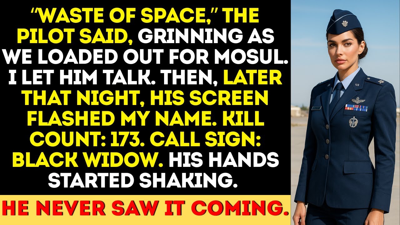 In Mosul, The Pilot Called Me ‘a Waste of Space’ — Until He Saw the Kill Count on My File.