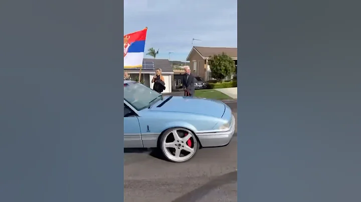 VL Calais Turbo wedding burnout #holden #vl #calais #rb30 #holdencommodore #turbo #wedding