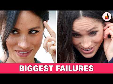 Embarrasing Moments That Ruined Meghan Markle's Image 🥤 RumourJuice