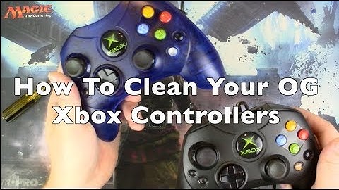 How To Clean Your Controllers - Xbox S Controller Edition