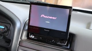 Pioneer AVH3400NEX Apple CarPlay in 1995 Ford F350