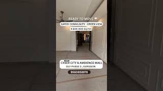 4 BHK Ready to Move Luxury Floor Near Cyber City | DLF Ph 3, Gurgaon | 9560658978 #gurgoan