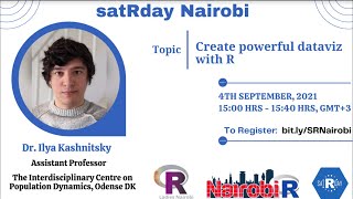 Create powerful dataviz with R - Dr Ilya Kashnitsky