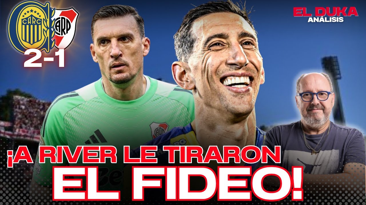 ¡A RIVER LE TIRARON EL FIDEO! - Rosario Central vs River Plate (2-1) - ELDUKA