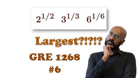Math Subject GRE: Comparing Numbers GR1268 #6