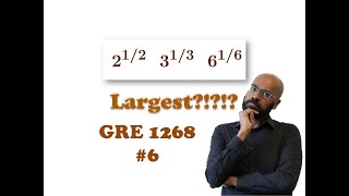 Math Subject GRE: Comparing Numbers GR1268 #6