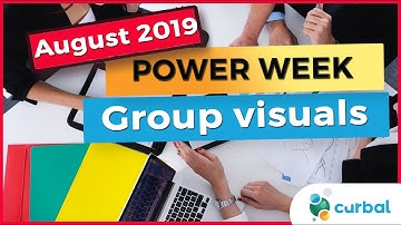 Grouping visuals in Power BI - Power BI Desktop update August 2019